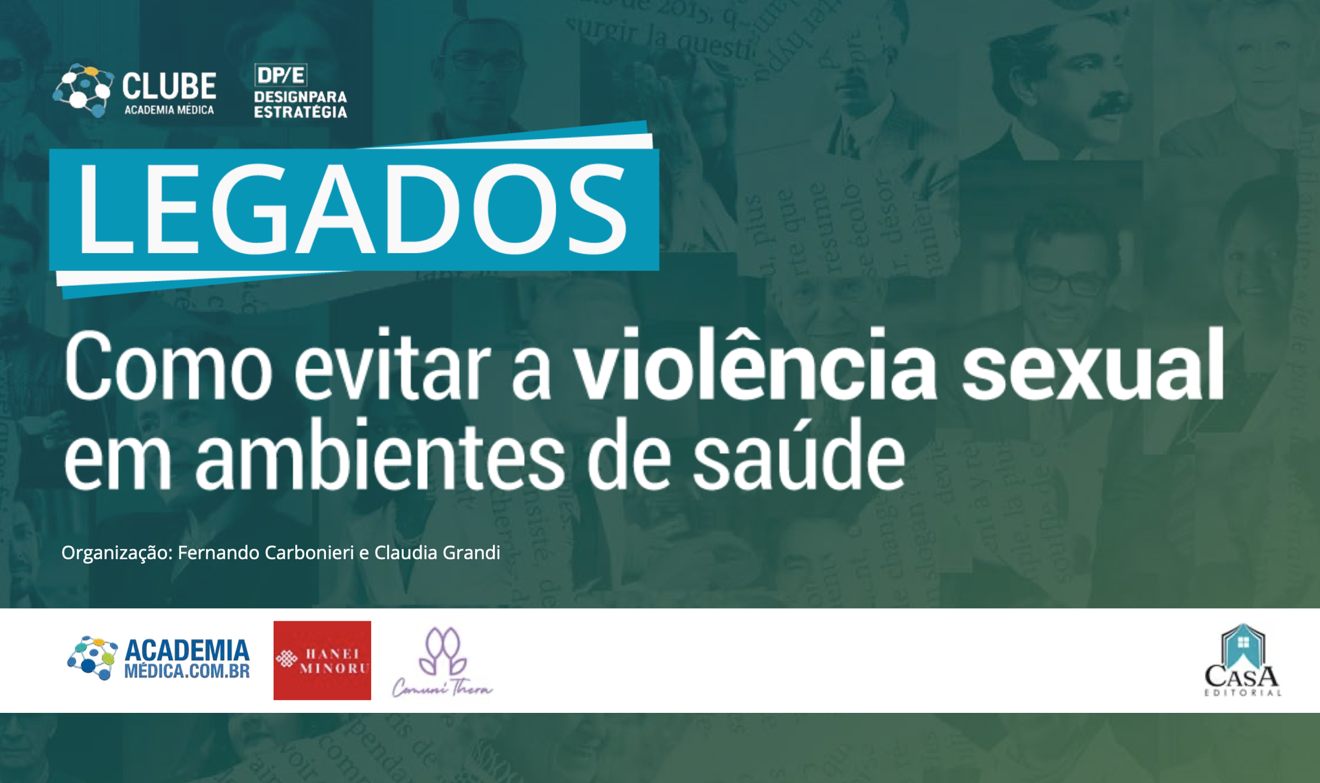 Capa do livro Legados como impedir a violência sexual em ambientes de saúde